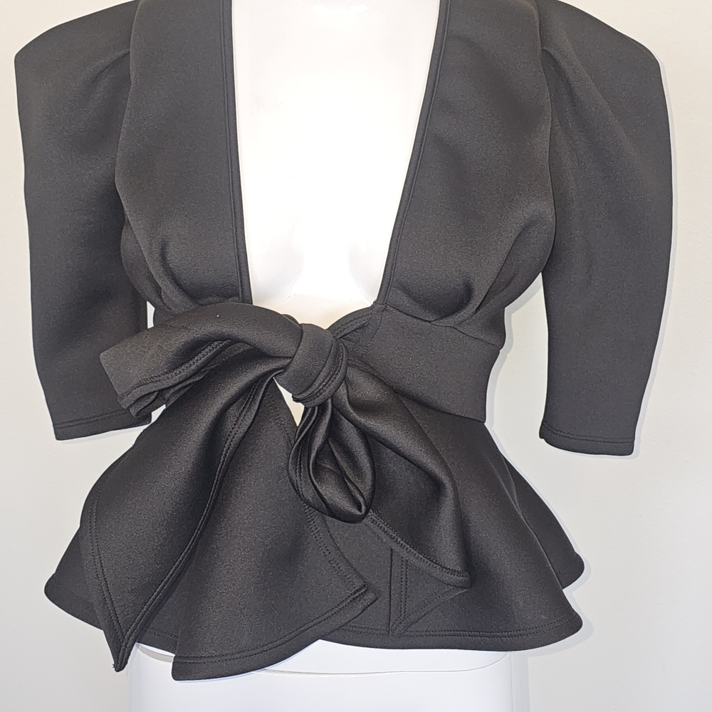 Elegant Black Women's Top